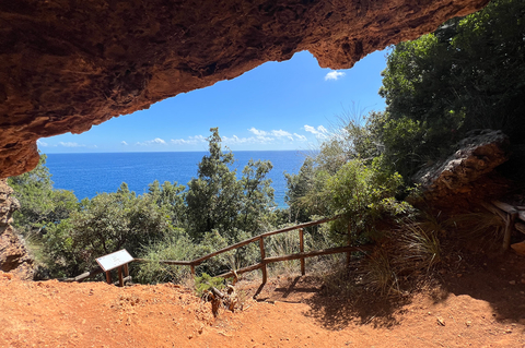 Picture of A day hike to a crystal-clear beach: Grotta dell'Acqua